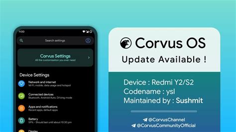 corvus os ysl|[ROM][11][OFFICIAL] Corvus.